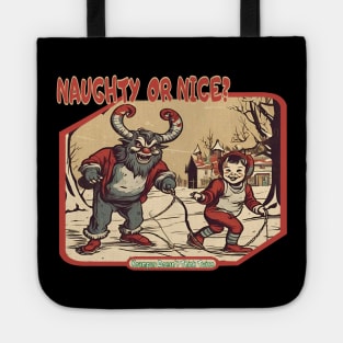 Krampus Naughty or Nice Tote