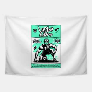 Lucha libre Mexican catch wrestling Tapestry