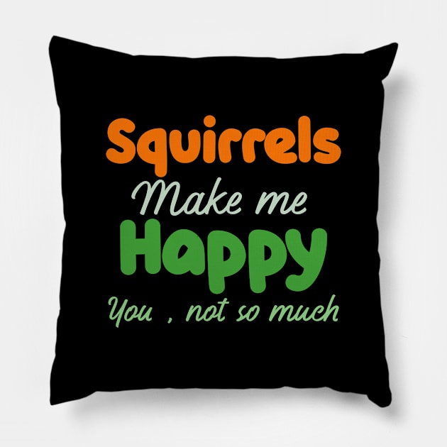 squirrels Pillow by Design stars 5