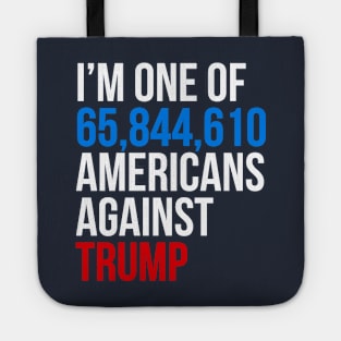 i'm one of 65844954 americans against trump Tote