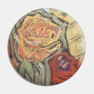 Yellow Rose Pin