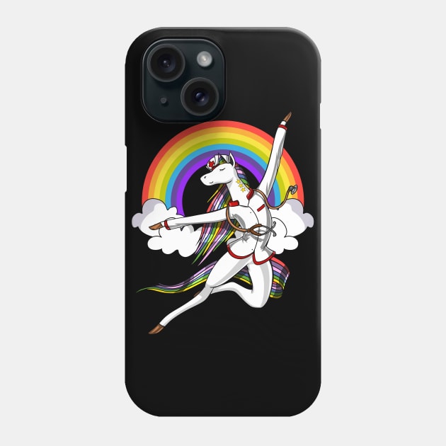 Unicorn Nurse Phone Case by underheaven