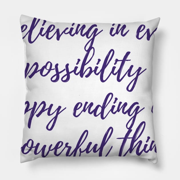 Happy Ending Pillow by ryanmcintire1232