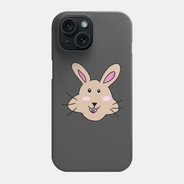 rabbit head Phone Case by SPpin