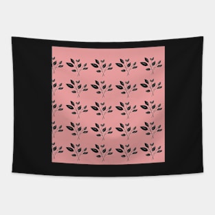 black leaves Tapestry