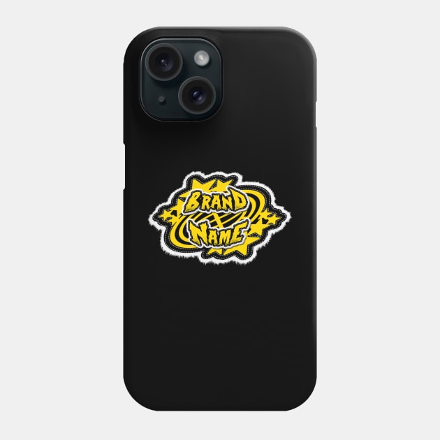 Logotype Embroidery Effect Phone Case by Ryutomo