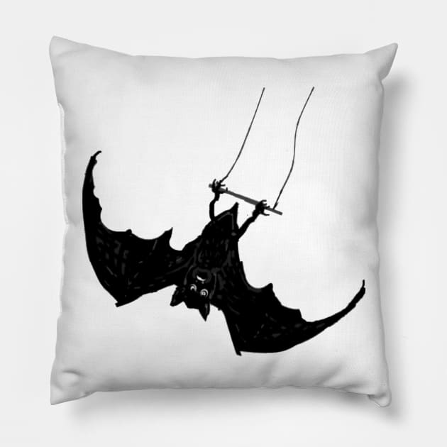 AcroBat Pillow by jandavies