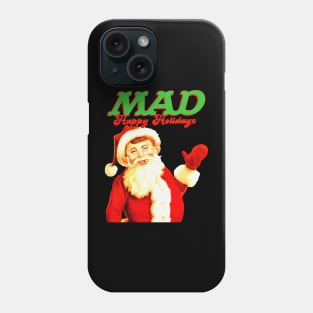 Mad Magazine Christmas Happy Holidays Phone Case