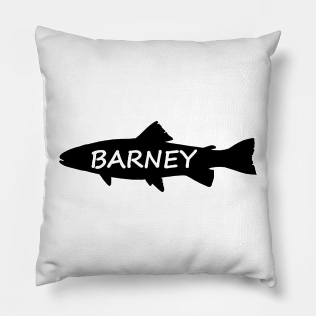 Barney Fish Pillow by gulden