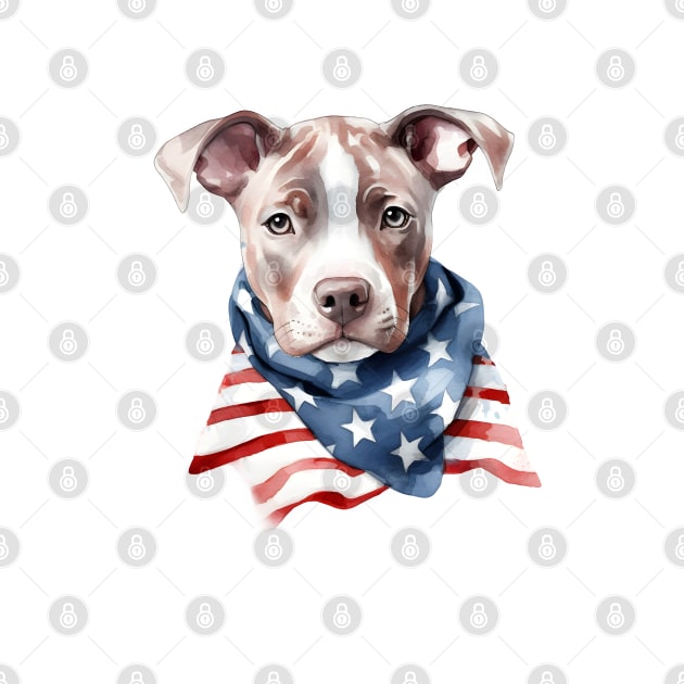 Patriotic Pup by TooplesArt