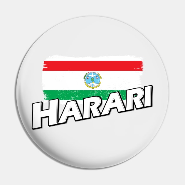 Harari Region flag Pin by PVVD