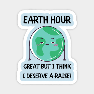 Earth Hour Magnet