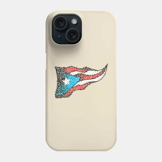 Bandera pixelated Phone Case by NOMA17