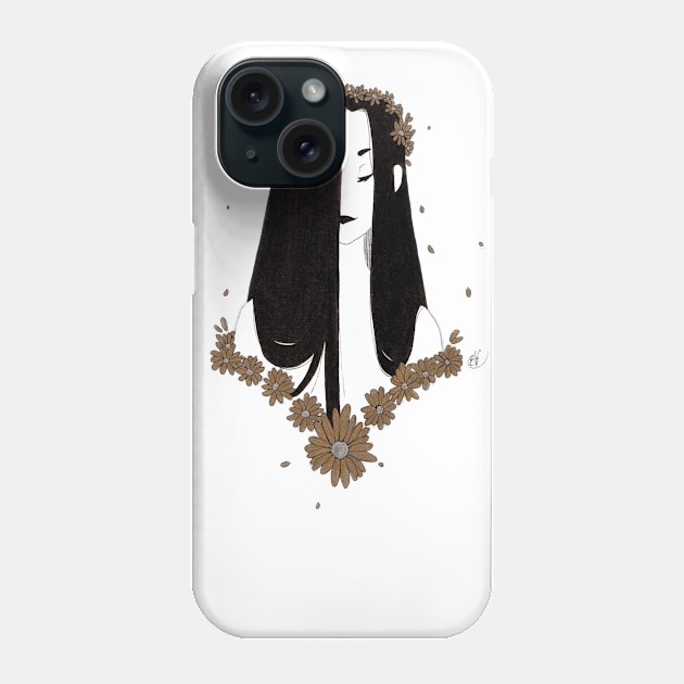 Daisies Phone Case by Llythium