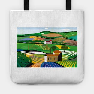 Green Fields Tote