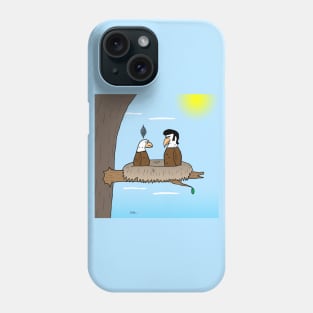 Bald Eagle in Denial Phone Case