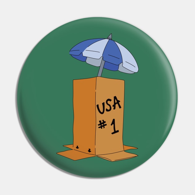 Homer's Bomb Shelter Pin by saintpetty