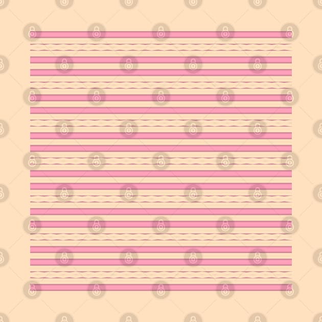 Pink Horizontal Lines by RdaL-Design