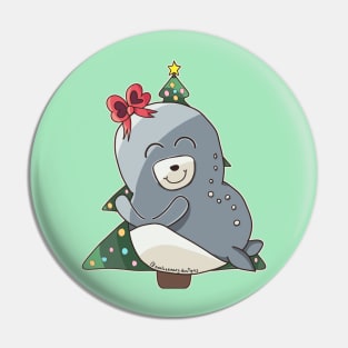 Christmas Seal Pin