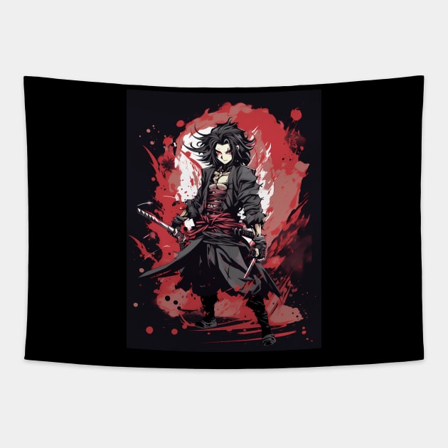 muichiro tokito Tapestry by FunartsbyM