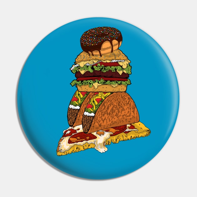 Junk Food Pin by Astrablink7