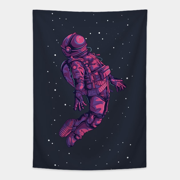 Floating Among the Stars Tapestry by LittleBunnySunshine