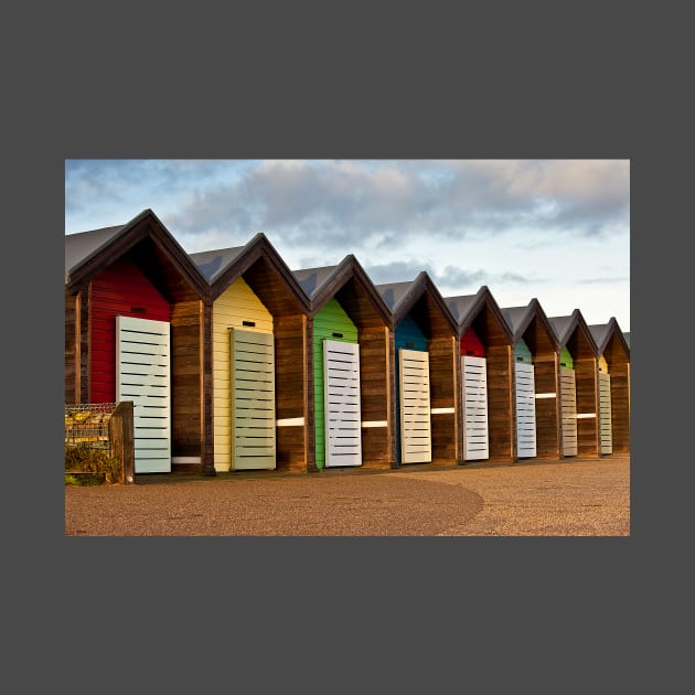 Bonny Blyth Beach Huts by Violaman