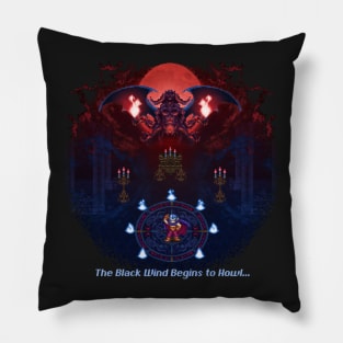 The Black Wind Pillow