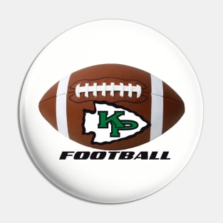 King Philip Football Pin