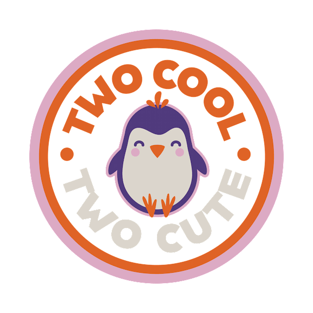 Two Cool Two Cute Penguin Party 2 Year Old Birthday by PodDesignShop