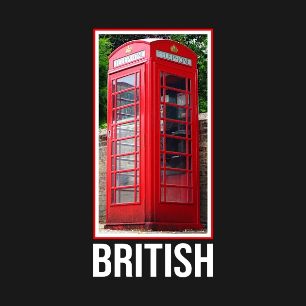 British Phone booth. English Phone by Jakavonis