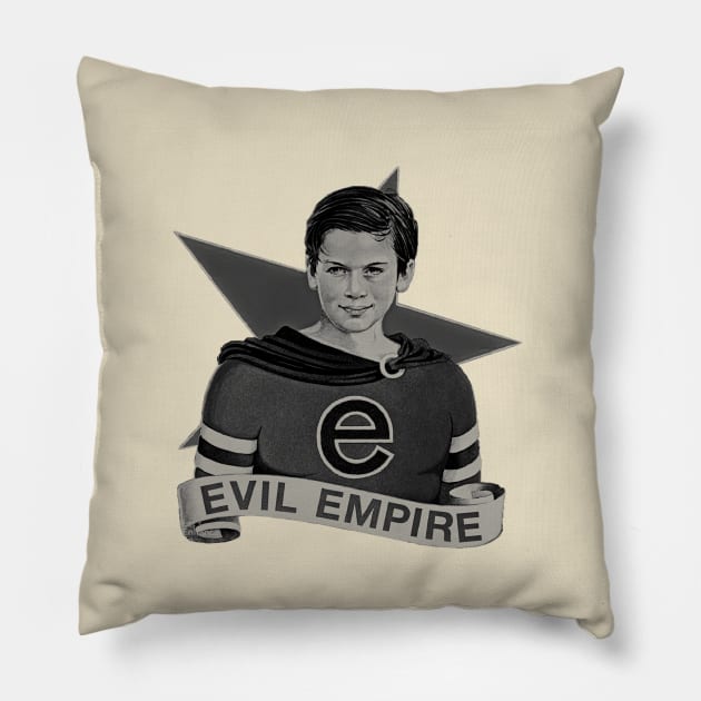 EVIL EMPIRE VINTAGE Pillow by RezaJogging