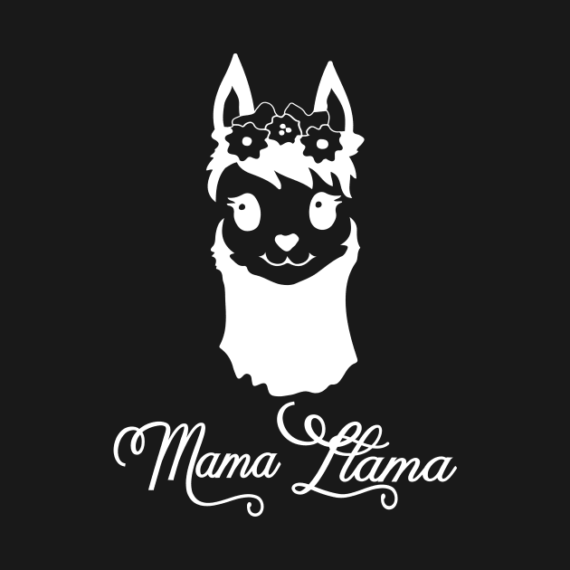 Mama Llama Mothers Day Gift by PurefireDesigns