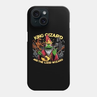 king gizzard and the lizard wizard Phone Case