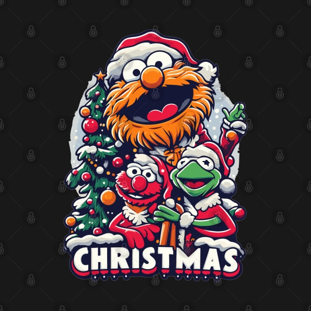 Santa Claus and Muppet Christmas Carol by AlephArt