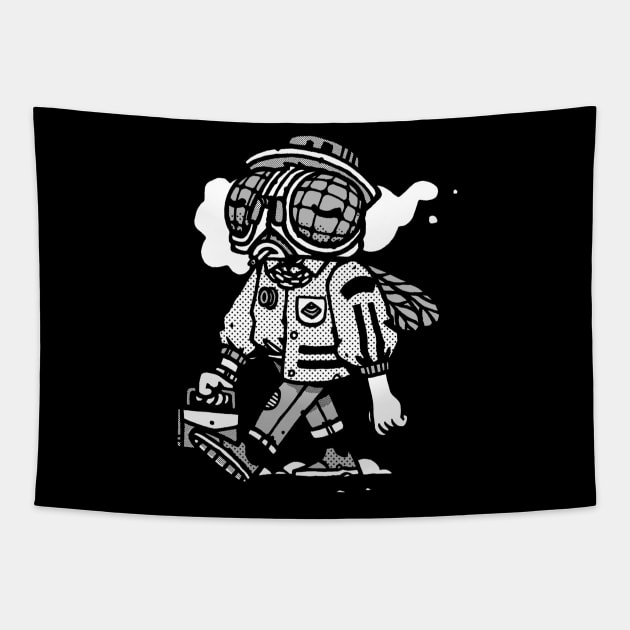 Dipteria Walker Tapestry by rasefour
