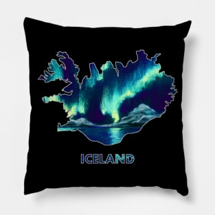 Iceland - Northern Lights Pillow