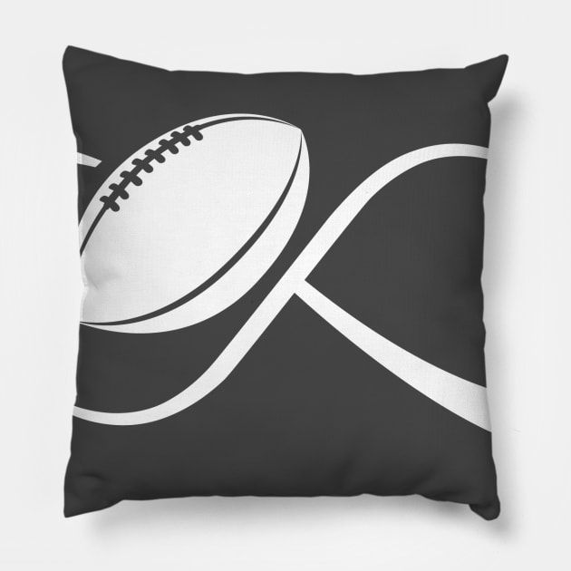 Football Lover Pillow by justSVGs