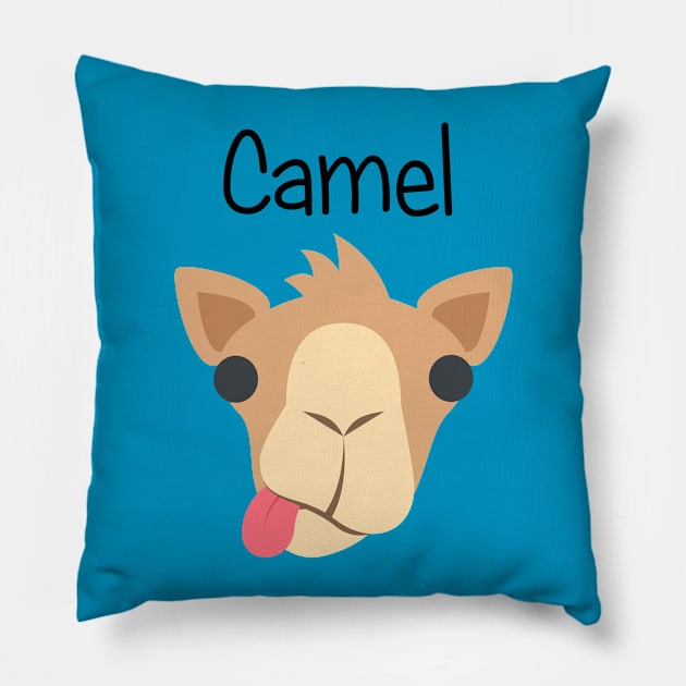 Kooky Camel Pillow by EclecticWarrior101