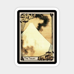 The Tower Tarot Magnet