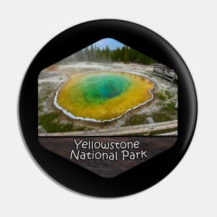 Yellowstone National Park - Morning Glory Pool Pin