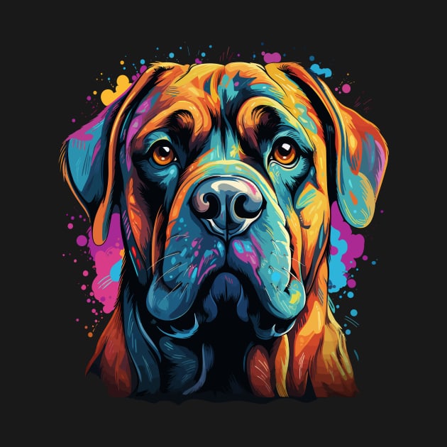 English Mastiff Rainbow by JH Mart