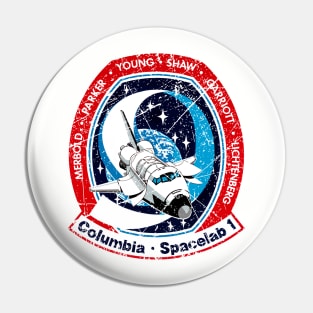 STS-9 Columbia Vintage Pin