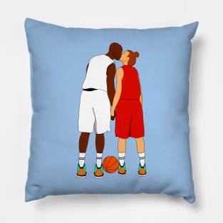 Basketball couple Pillow