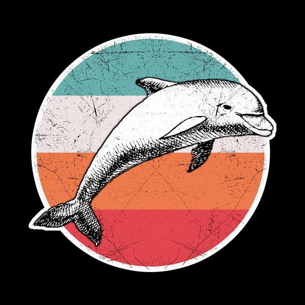 Vintage Retro Dolphin by aaltadel