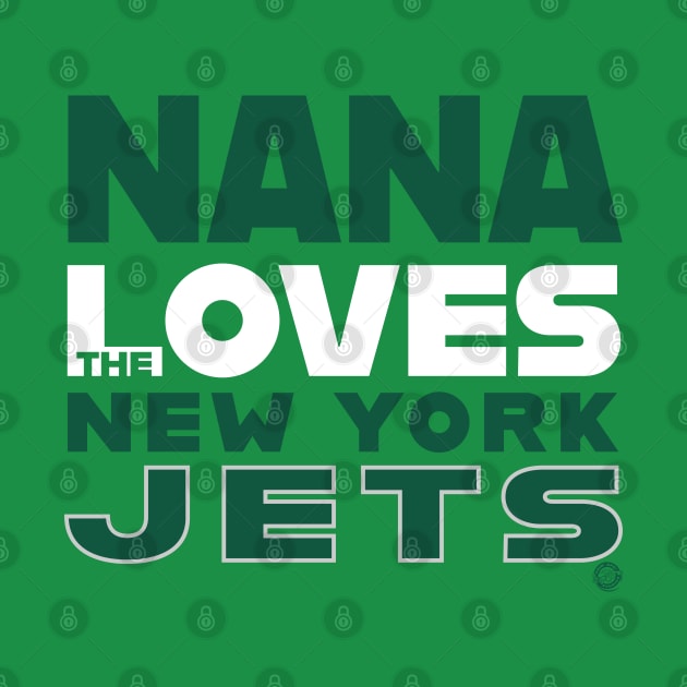 Nana Loves the New York Jets by Goin Ape Studios