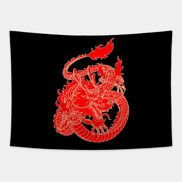 Dragon Tapestry by ebayson74@gmail.com