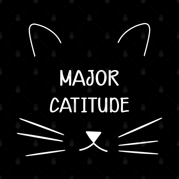 Cat - Major Attitude by KC Happy Shop