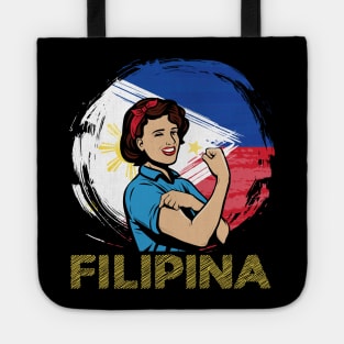 Filipina Philippines Flag Filipino Pinoy Pinay Gifts Tote