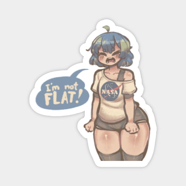 Earth Chan Magnet by ShortCake_Cafe